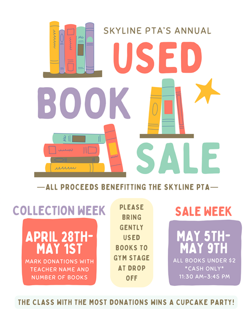 used book sale may 5th